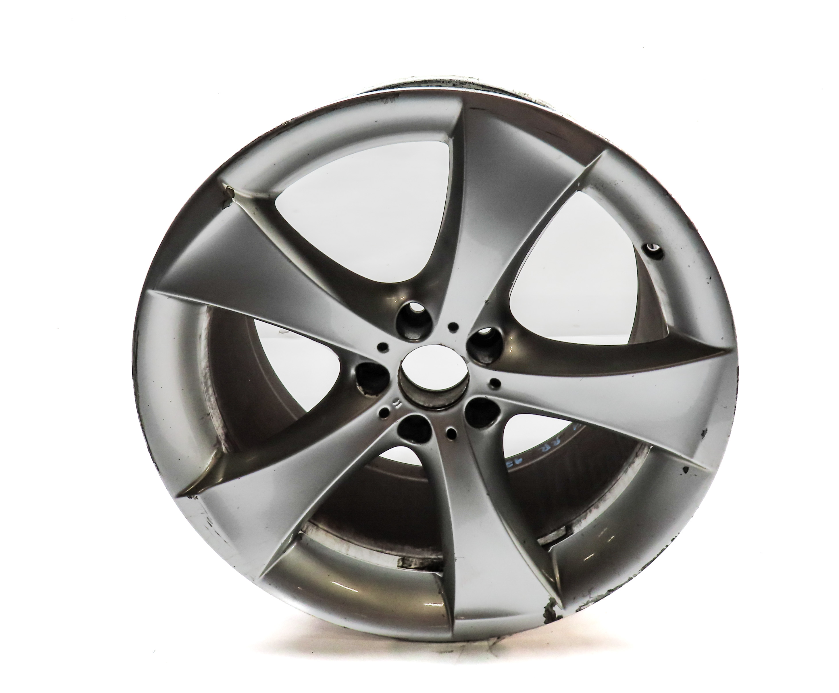08-14 BMW X5M X6 X6M ///M (E70 E71) 20x11 ALUMINUM ALLOY 5-SPOKE REAR WHEEL RIM — exact item pictured